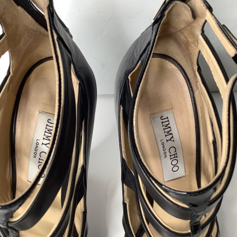 Jimmy Choo "Fathom" Caged Heel Sandals size 39 - Picture 6 of 16